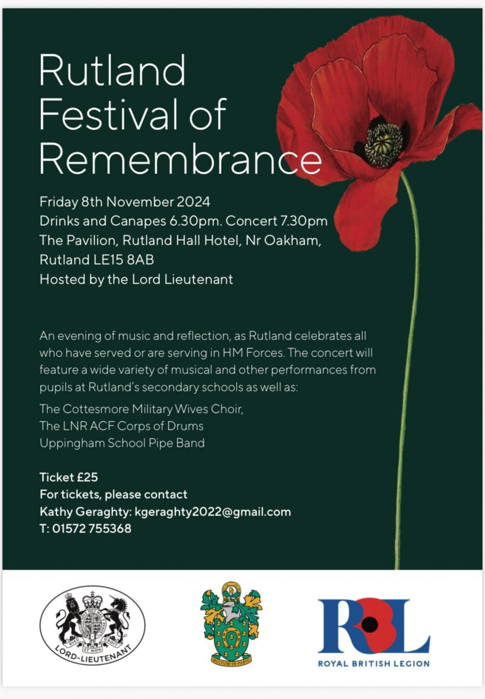 Rutland Festival of Remembrance Rutland Festival of Remembrance