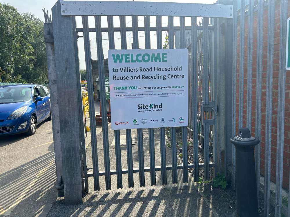 You can recycle your NOx cannisters at Villiers Road Household Reuse and Recycling Centre (Credit: Tilly O'Brien)