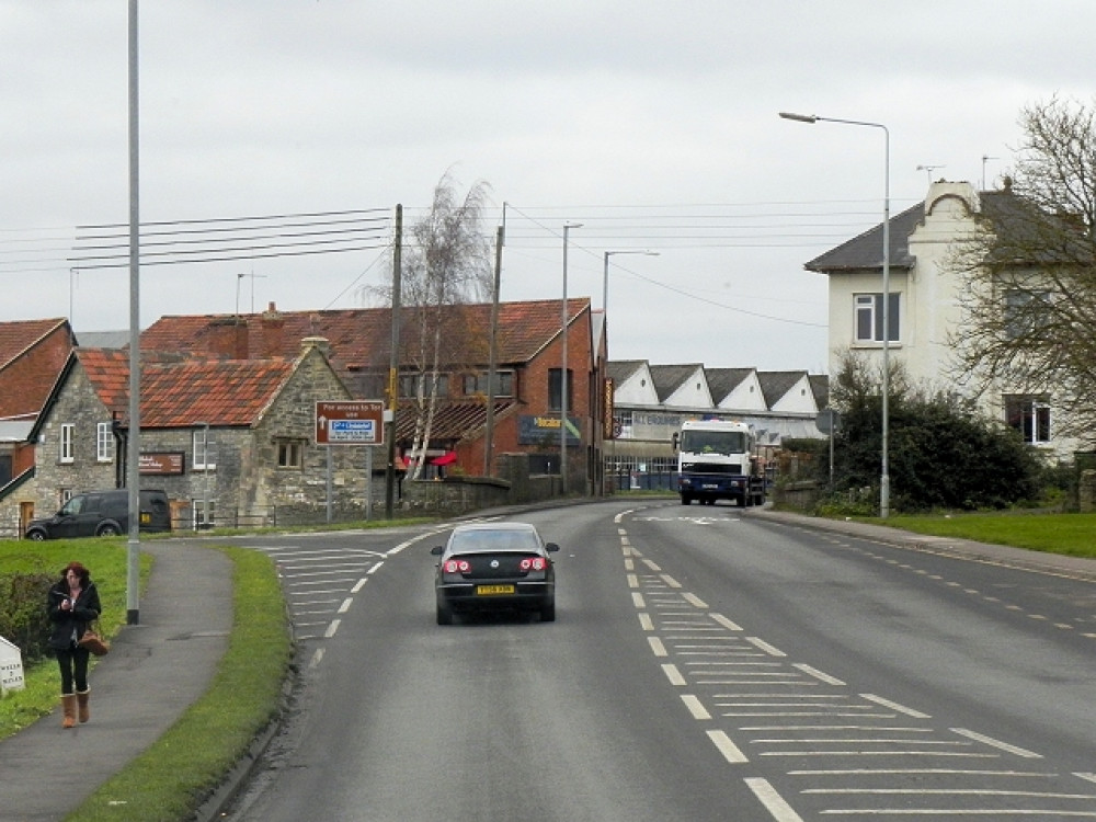 The A39 between Street and Glastonbury (Photo: David Dixon)