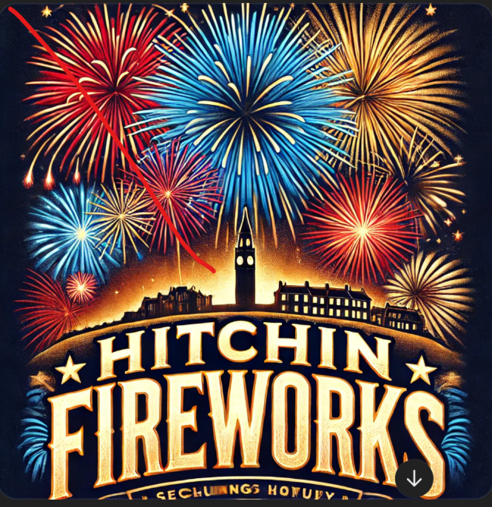 Fireworks in Hitchin next weekend 