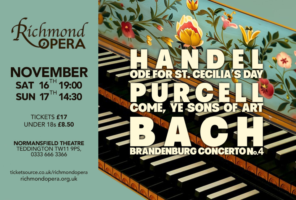 Richmond Opera Presents Handel's 'Ode for St Cecilia's Day'