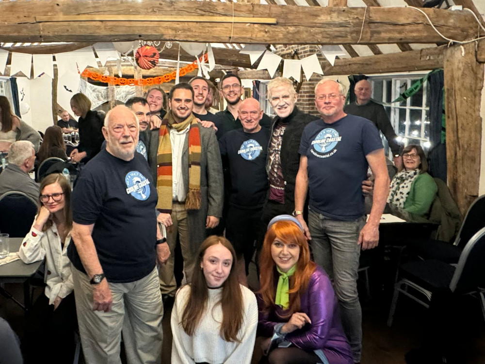 Caroline Coastal presenters Ian Crisp, Rich Lyman, Ben Shahrabi, Joshua Holmes-Bright, Howard Jardine, Geoff Vote, Tim Davis, Ellie Boyce and Laura Pursey hosted the quiz. (Credit: Ben Shahrabi)