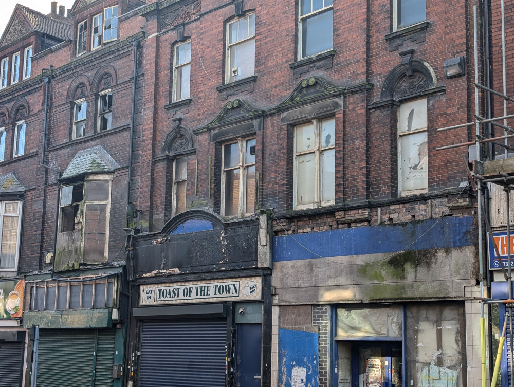 The council is launching a crackdown on dilapidated buildings on Tunstall High Street (LDRS).