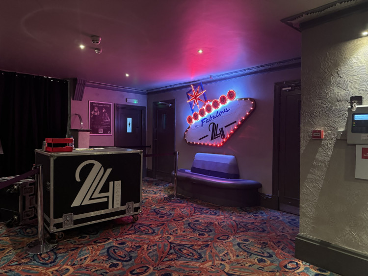The original cinema doors at Studio24 in Wells reopen, blending historic charm with live music events. (Supplied) 