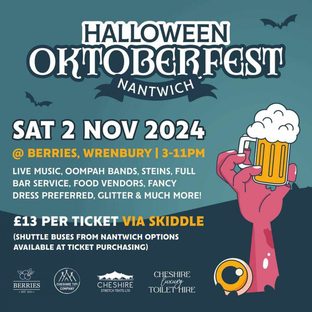 Join us at Halloween Oktoberfest Nantwich 2024. Join us at Halloween Oktoberfest Nantwich 2024.