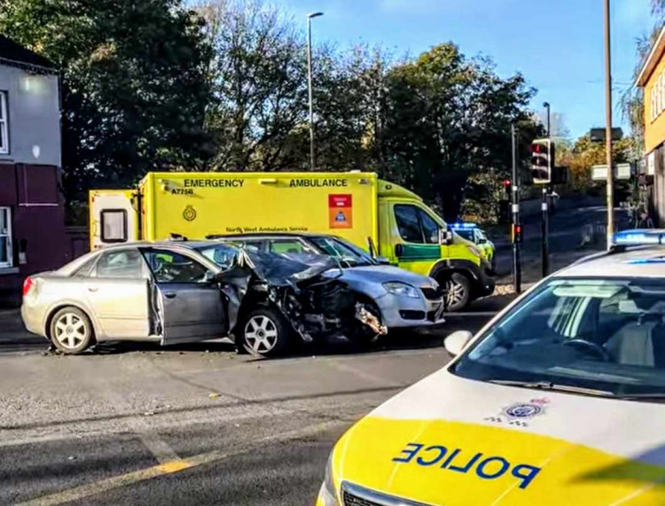 On Sunday 27 October, Cheshire Police received reports of a collision at the junction of Edleston Road/Oak Street/ Wistaston Road (Photo: Zrng Kamran).