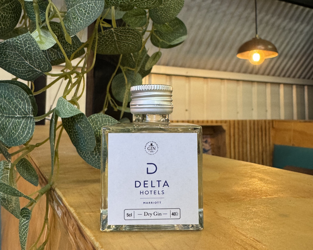 Warwickshire Gin Company is producing white label gin for guests at Delta Marriott Hotel (image supplied)