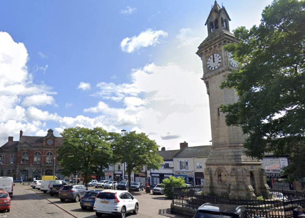 Emergency services were called to Tower Square, Tunstall, on Sunday (Google).