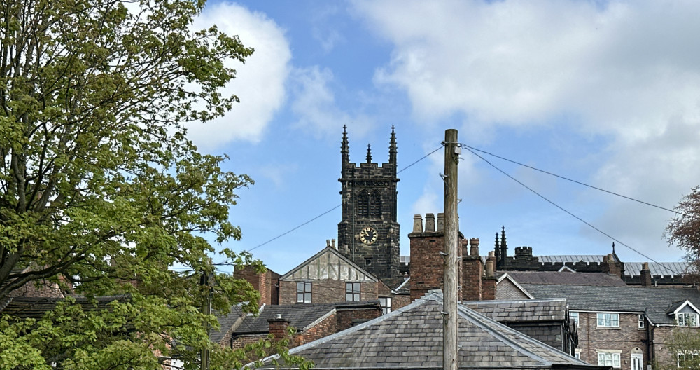 Macclesfield town centre. (Image - Macclesfield Nub News)