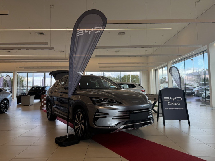 The highly anticipated BYD SEAL U DM-i has officially arrived at BYD Crewe, Beswick Drive, marking BYD's first hybrid model launch in the region (BYD Crewe).
