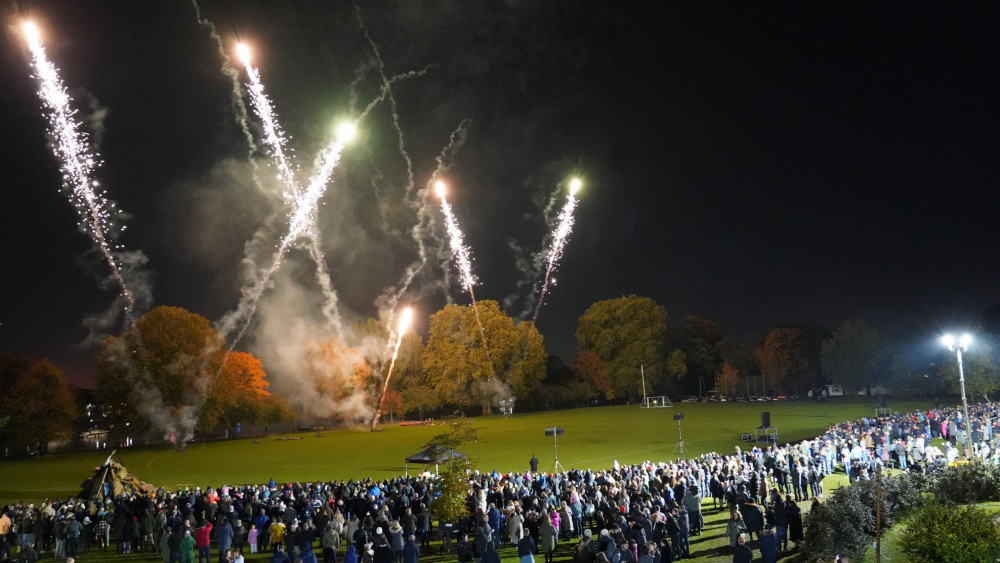 Tickets are now on sale for the annual fireworks display at The Lensbury in Teddington (Credit: The Lensbury)