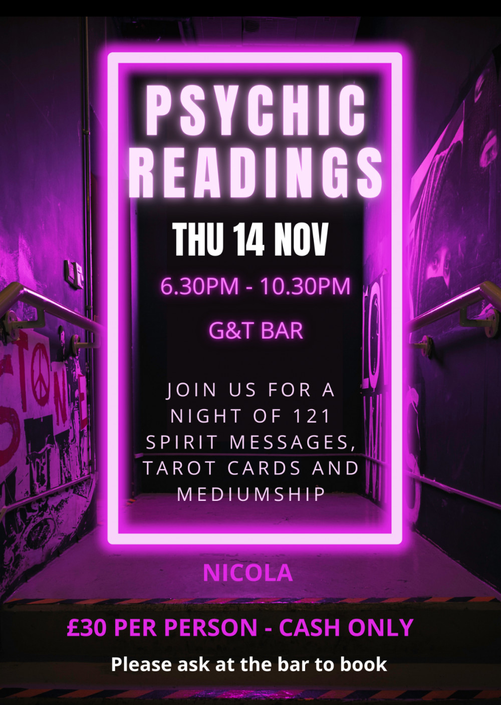 Psychic reading event Psychic reading event