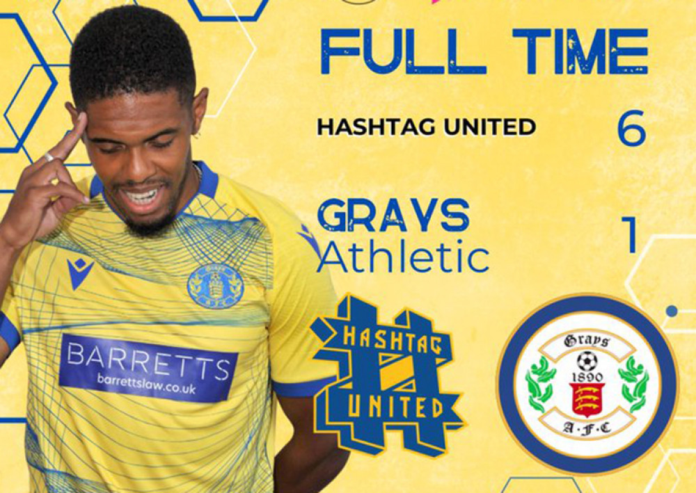 Heavy defeat for Grays