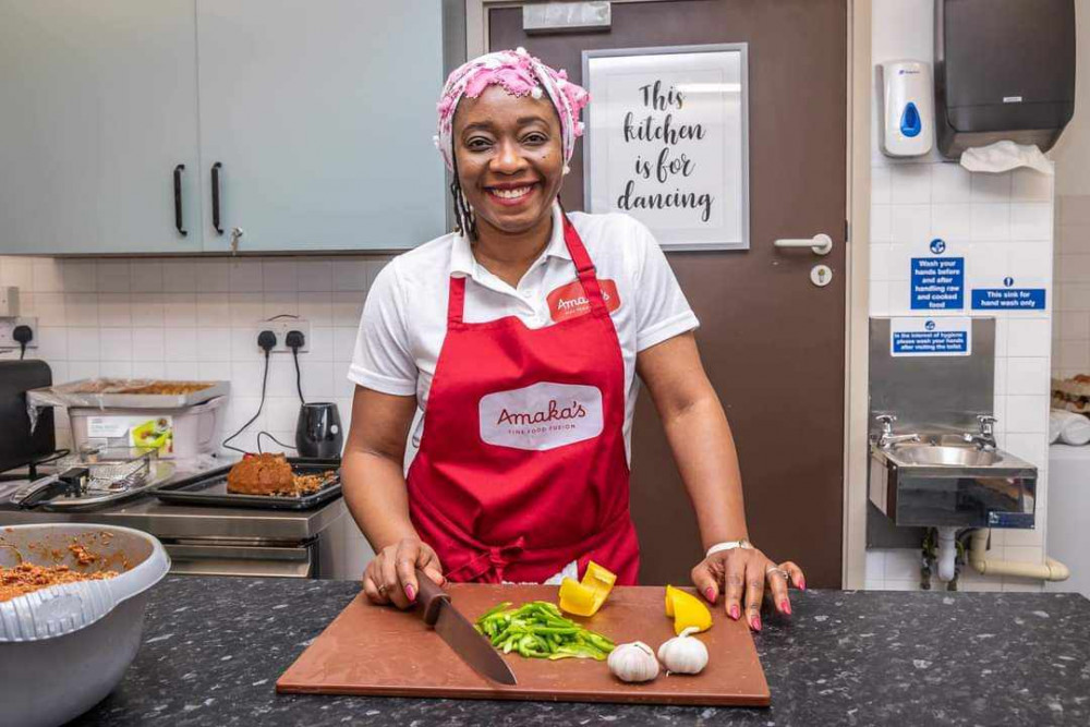 Amaka's Fine Food Fusion, Coppicemere Drive, launched this April, showcasing the flavours of different cultures, including Nigerian, Asian and Turkish dishes (Amaka's).