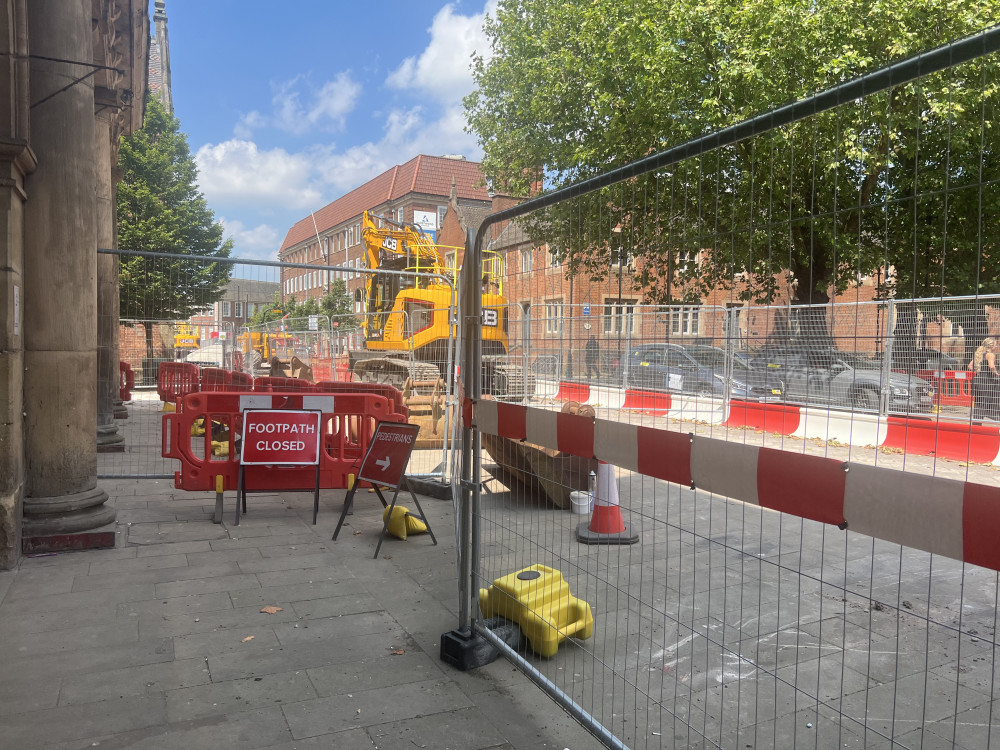 Major improvement works are currently taking place at Stoke-on-Trent Railway Station (Nub News).