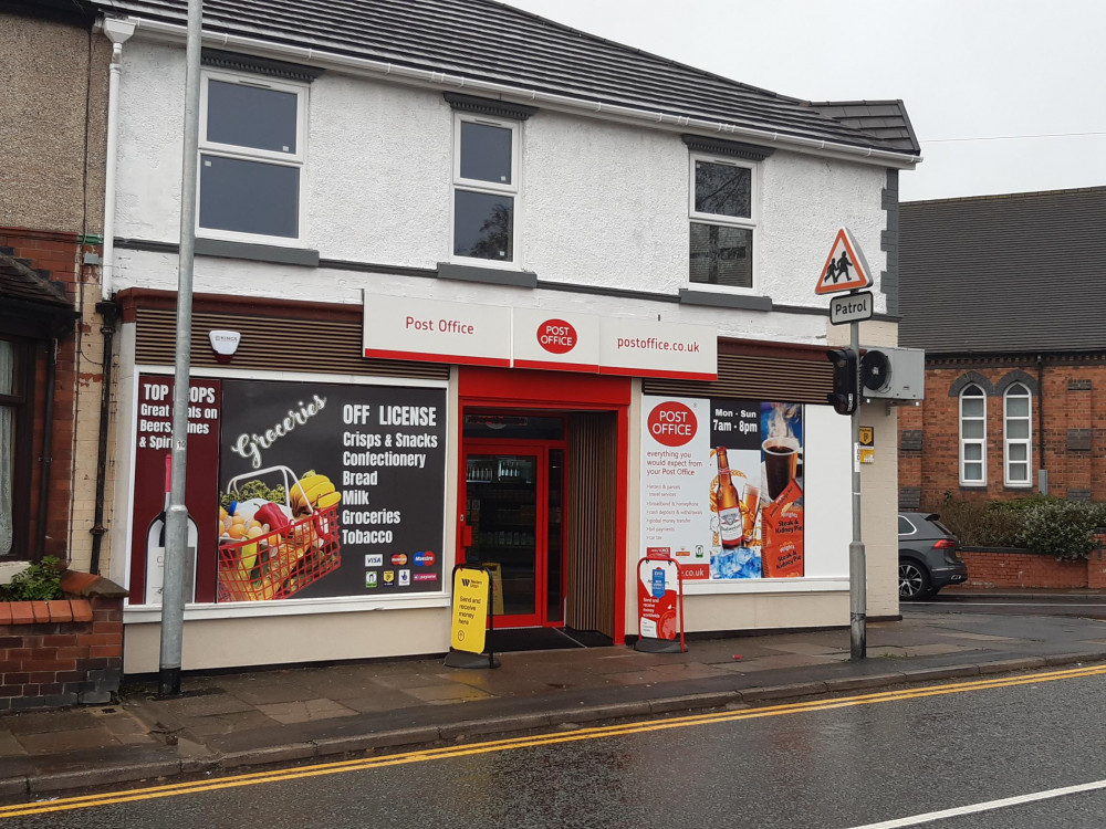 Trent Vale's Post Office is now based at 783 London Road (Post Office).