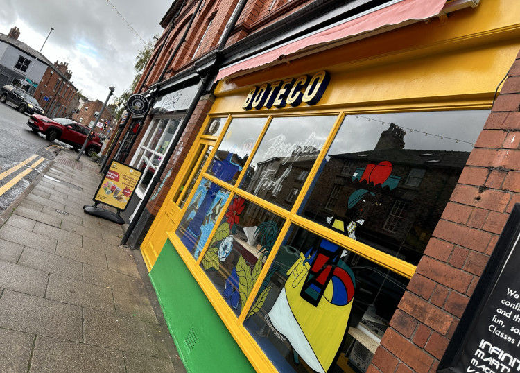 The unit pictured last week. (Image - Macclesfield Nub News)