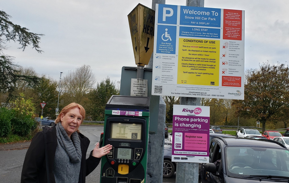 Julia Goddard At Snow Hill Car Park, Nantwich (LDRS).