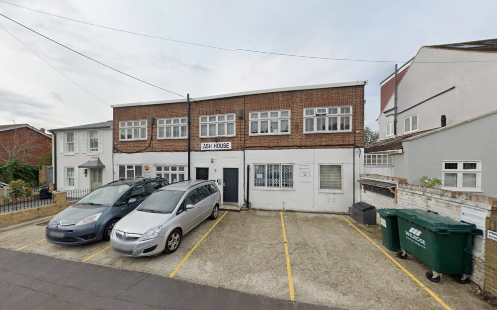 Neighbours said the front of the building is 'dilapidated' (image by Google Maps)