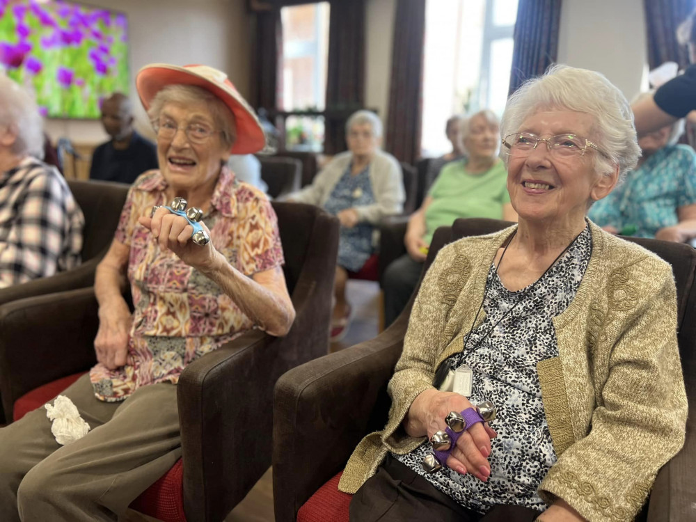 Fun-filled music workshops are helping Belong Crewe residents and tenants to recall happy memories (Belong Crewe).