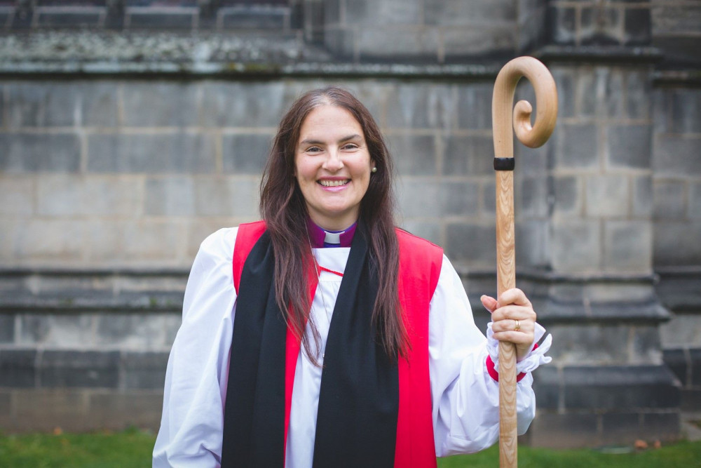 Bishop Sophie Jelley has been named the new Bishop of Coventry (image via Coventry Diocese)