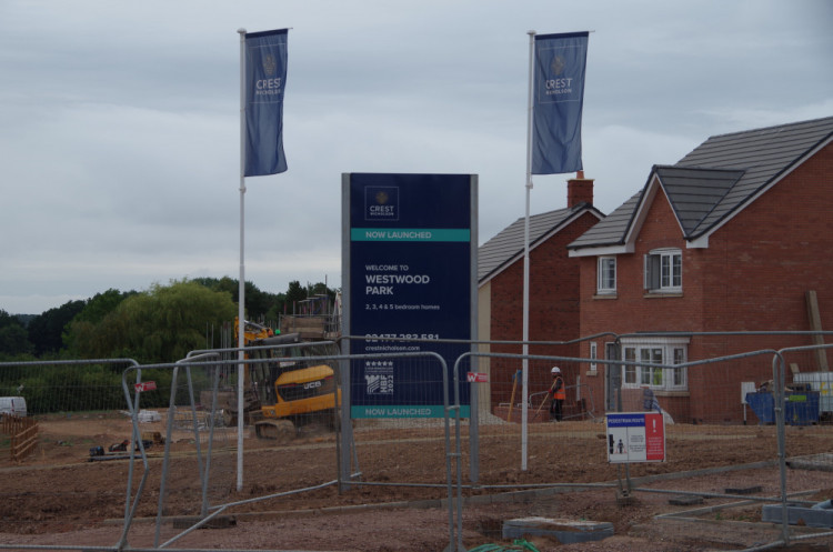 Works on site at Westwood Park (image by Richard Smith)