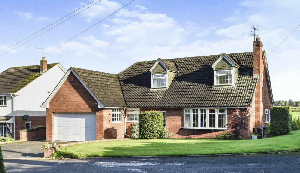 This stunning detached home in Keele is on the market for offers over £595,000 (Stephenson Browne).