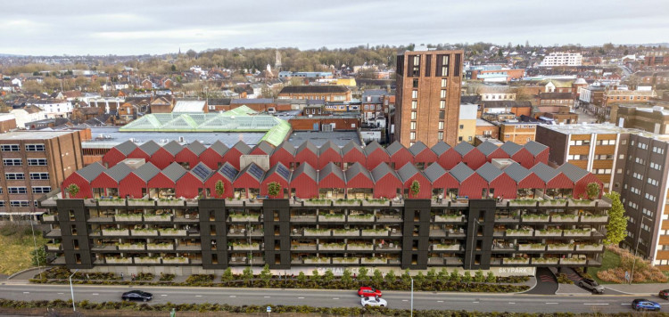 Newcastle Borough Council will spend another £2.6 million on the York Place, Midway and Ryecroft schemes (Image via planning application).