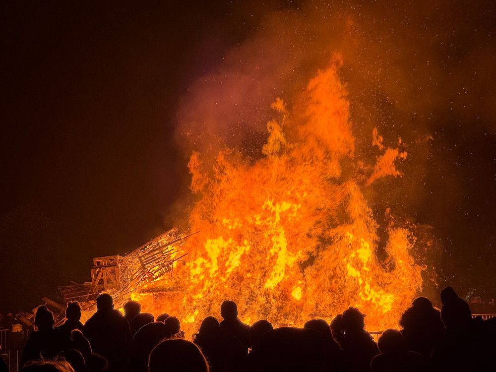 Thousands of people attended the annual Crewe Lions Club ‘Bonfire and Firework Display’ on Tuesday 5 November at Queens Park (Jonathan White).