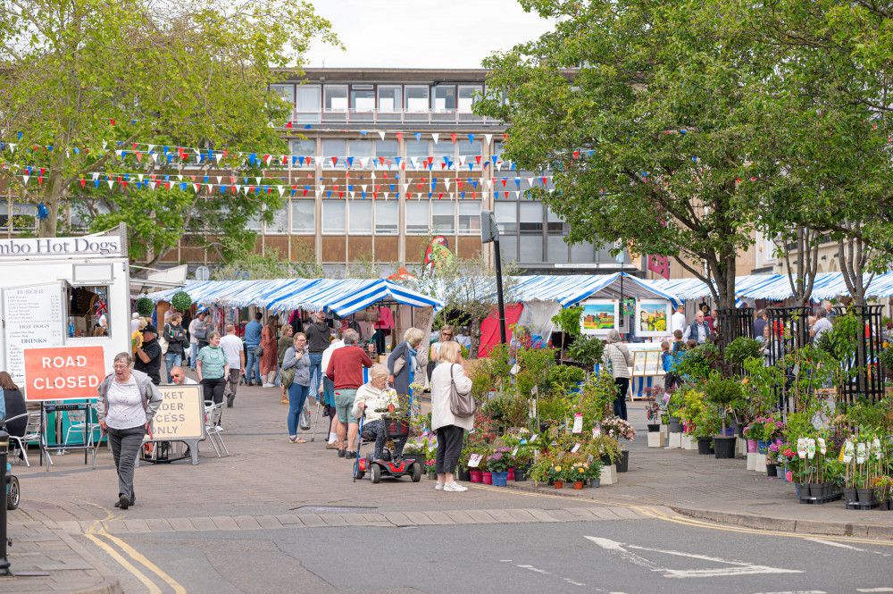 Warwick Market has been shortlisted for the Great British Market of the Year Awards (image via Ellen Manning)