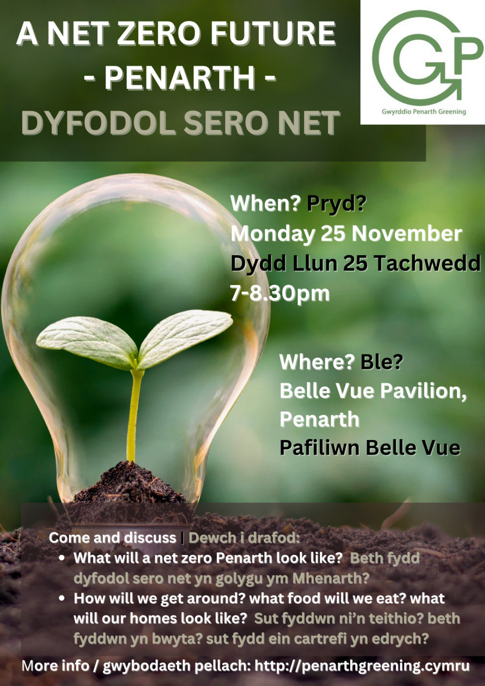 A Net Zero future - Penarth A Net Zero future - Penarth