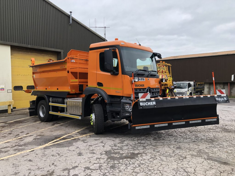 Somerset Council has two new gritters (image via Somerset Council)