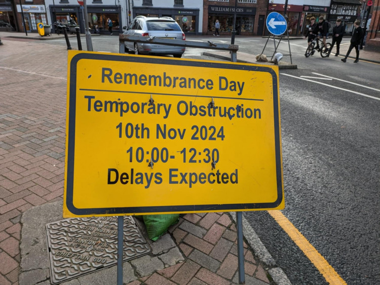Everyone is invited to Sandbach'a annual Remembrance Sunday services and parades. (Photo: Nub News)