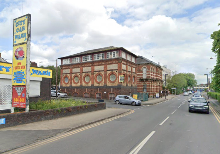 A former library building in Stoke-on-Trent will be sold at auction next month (Google).
