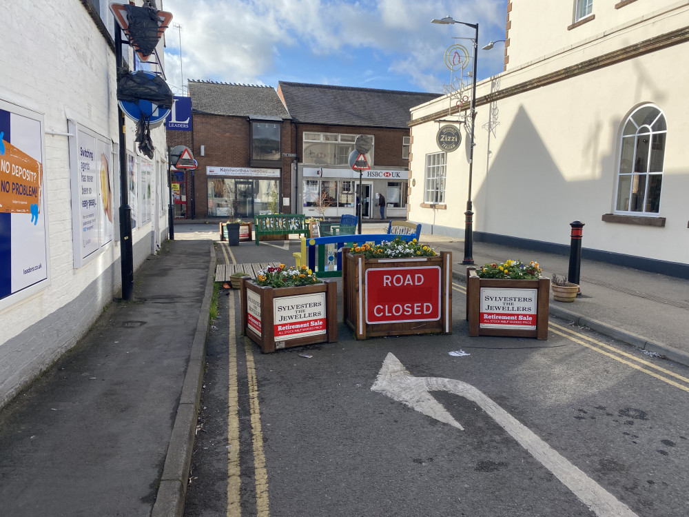 Station Road has been closed since 2020 (image by James Smith)