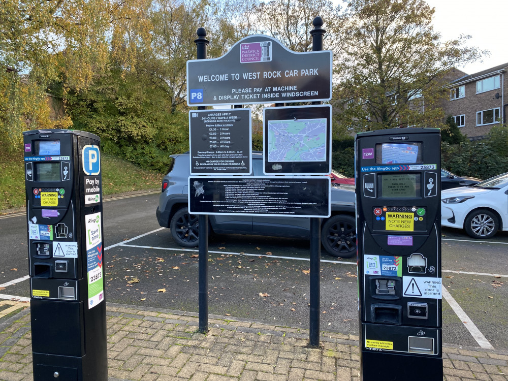 Bogus QR codes are being placed on local parking machines (image by James Smith)