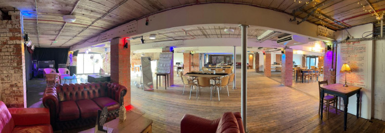 The newly expanded event space at the Red Brick Building is set to host a wide range of community events and gatherings, from live music to local fundraisers