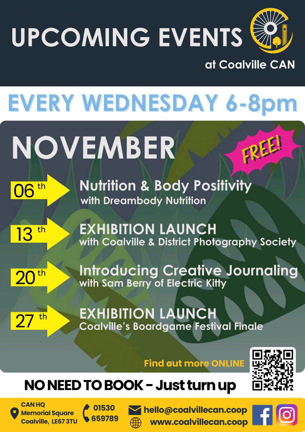 Wednesday Evenings at Coalville CAN at Coalville CAN at Coalville CAN, Memorial Square, Coalville Wednesday Evenings at Coalville CAN at Coalville CAN at Coalville CAN, Memorial Square, Coalville