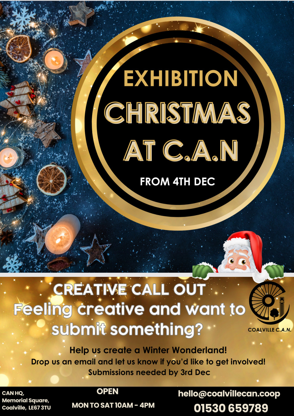 Exhibition - Creative Call Out! at Coalville C.A.N, Memorial Square, Coalville Exhibition - Creative Call Out! at Coalville C.A.N, Memorial Square, Coalville