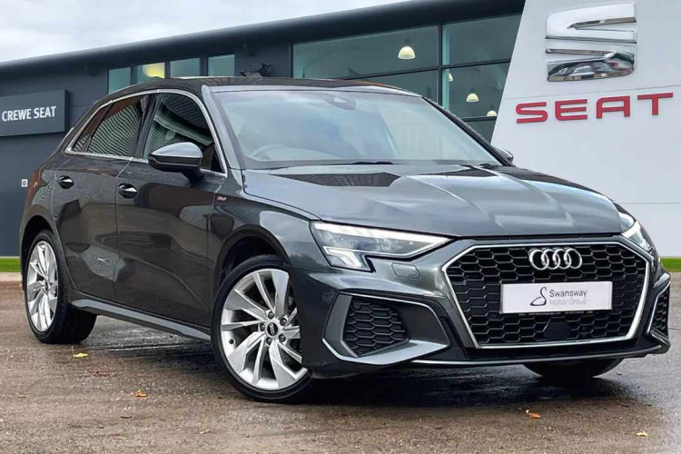 This Used Audi A3 is now available at Crewe SEAT (Swansway).