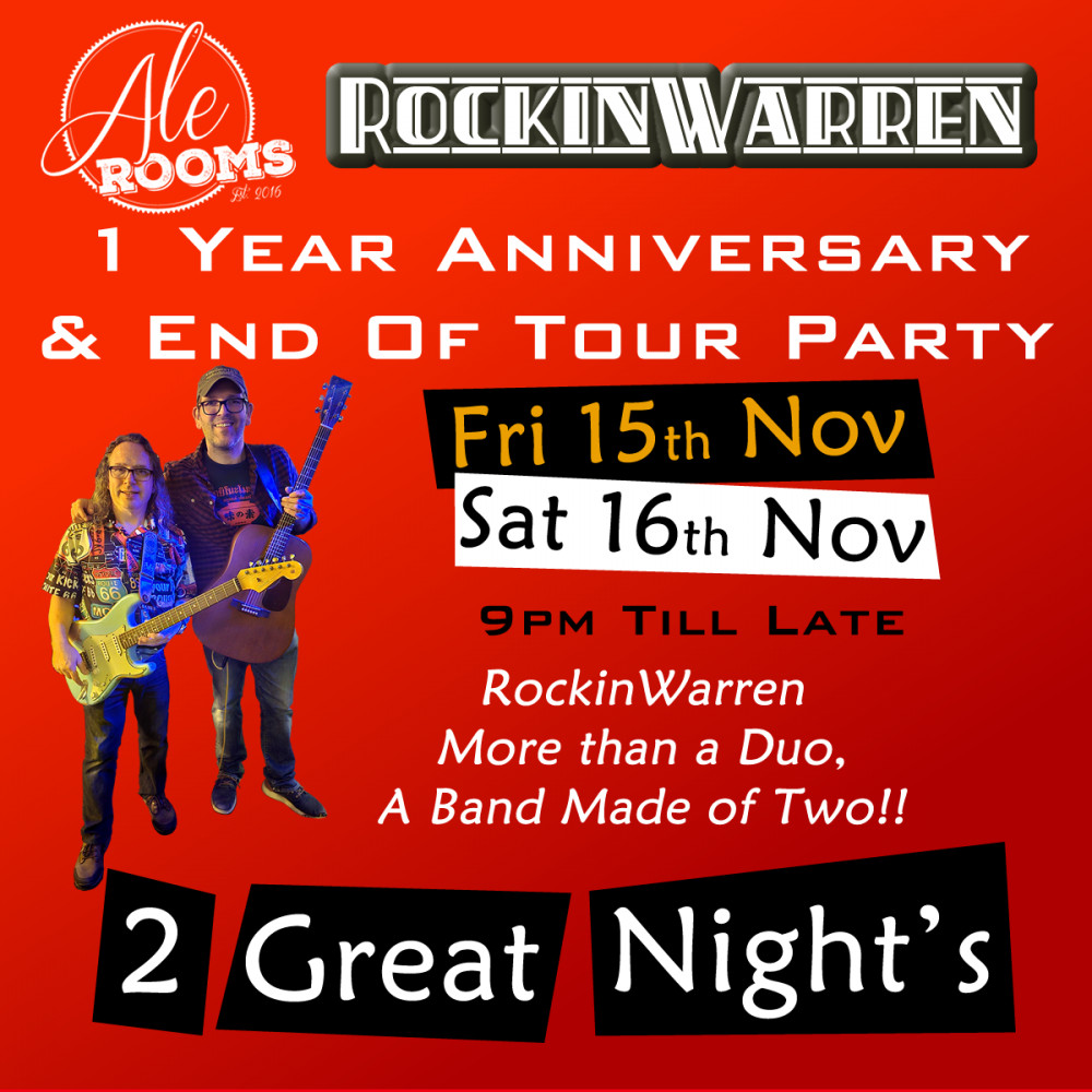 RockinWarren Celebrating their 1 Year Anniversary 