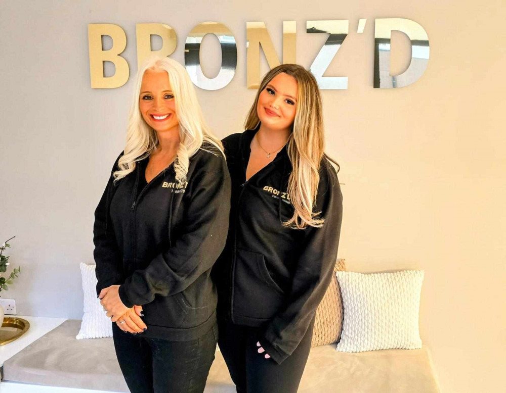 Bronz'd Tanning Studio, Victoria Street, is operated by mother and daughter Sam Gloag (left) and Ruby Gloag (right) from Sandbach. (Photos: Ryan Parker) Bronz'd Tanning Studio, Victoria Street, is operated by mother and daughter Sam Gloag (left) and Ruby Gloag (right) from Sandbach. (Photos: Ryan Parker)