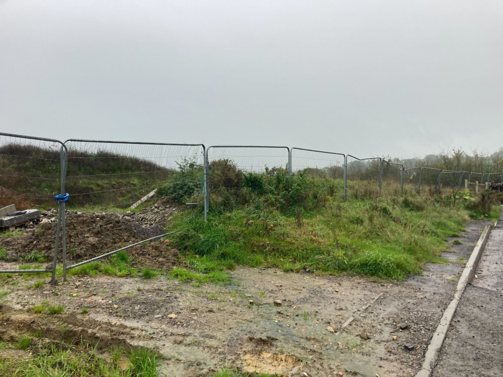 Planned Site Of 24 Homes On Cullen Farm Road In Glastonbury. CREDIT: Daniel Mumby.