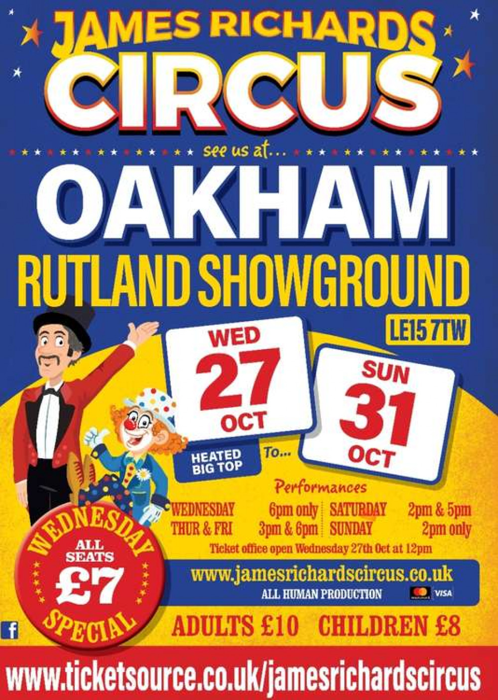 James Richards Circus poster