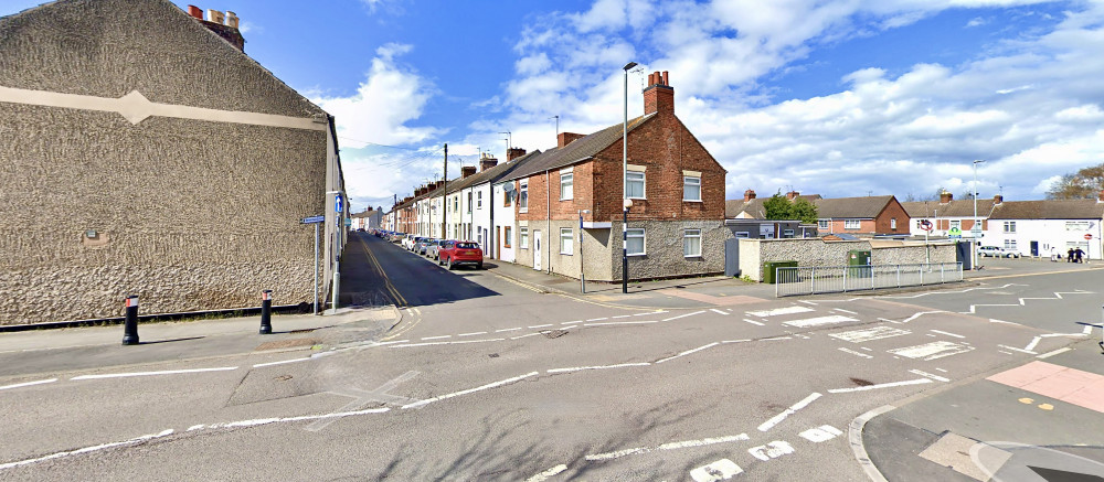 The incident happened at a property in Berrisford Street, Coalville. Photo: Instantstreetview.com