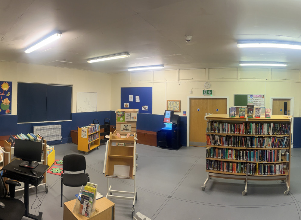 A new pop-up library has opened in Marple Scout Hut, offering temporary services while the new leisure hub is being built (Image - Stockport Council)