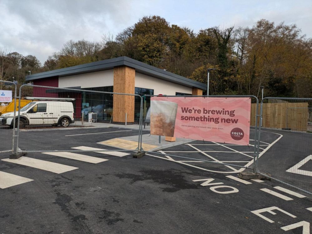 Something's brewing in Congleton with work progressing on the new Costa. (Photo: Nub News)