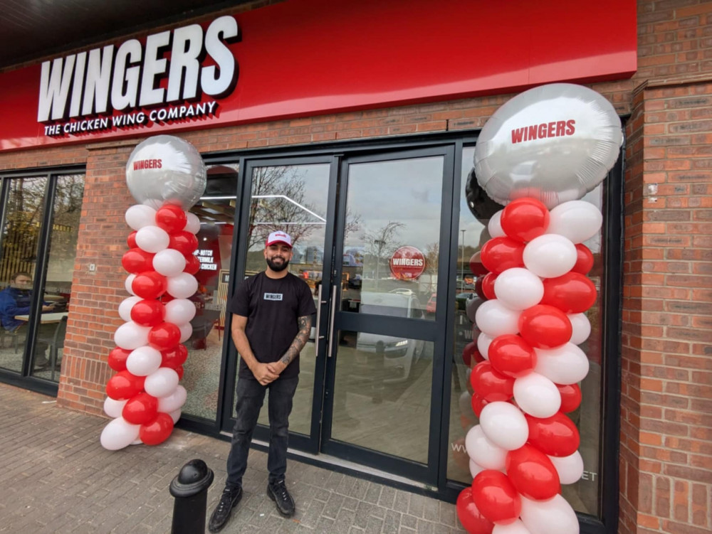 Jaz Bajwa is excited to have opened Wingers in Congleton. (Photo: Nub News)