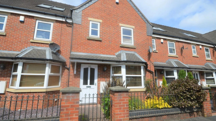 This spacious home in Newcastle-under-Lyme is available for rent for £995 pcm (Stephenson Browne).