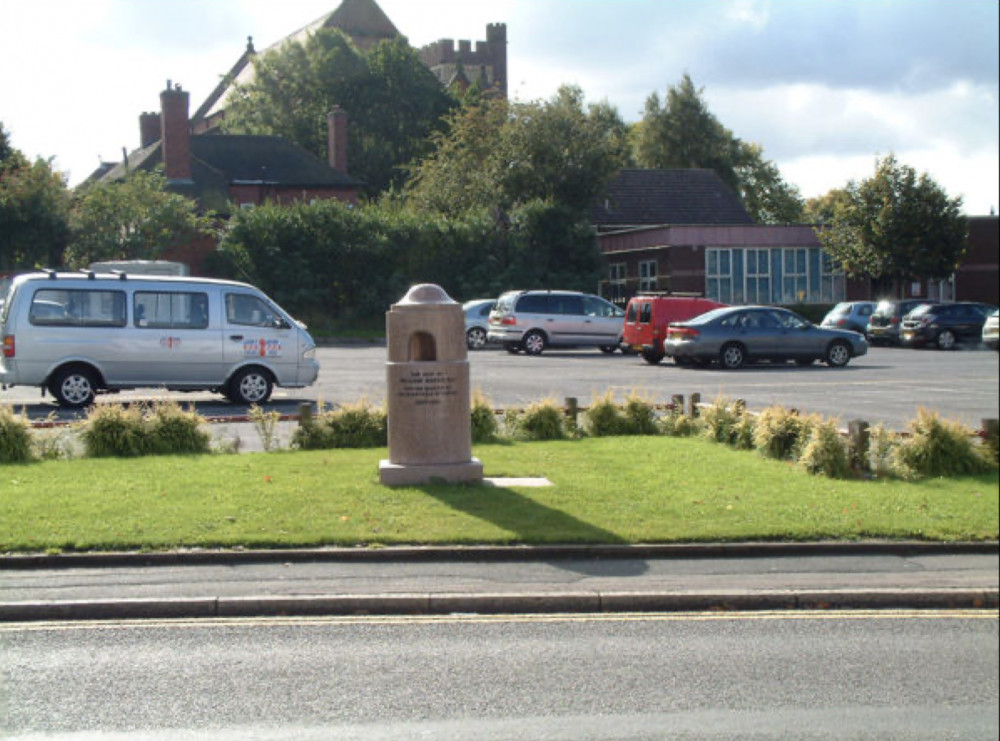 The drinking fountain was gifted to Fenton by William Baker in 1851 (Image via planning application).